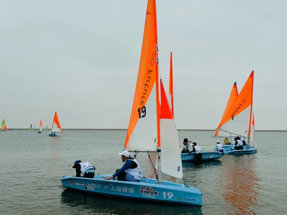 收紧缭绳, 帆船在规定 收紧缭绳, 帆船在规定